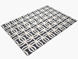 carpetsuzanne-sharp-sellarsbrook-blue-rug 3D Model