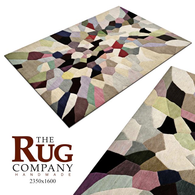 carpetfiona-curran-pallette-rug Model 3D .c4d .max .obj .3ds .fbx .stl .blend 