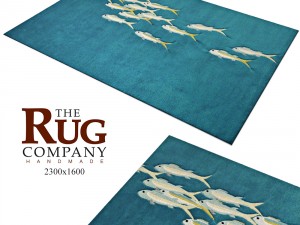 carpetbarber-osgerby-fishes-rug160013 3D मॉडल