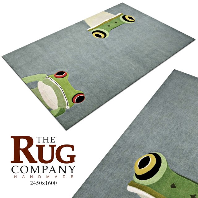 carpetfrog-rug 3D 모델 .c4d .max .obj .3ds .fbx .stl .blend 