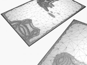carpetfrog-rug 3D 모델
