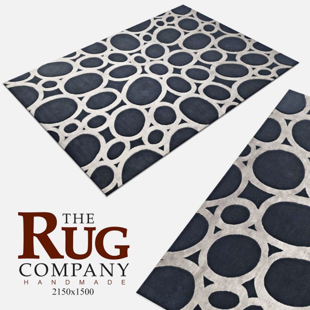 carpetdavid-rockwell-silverrings-rug Model 3D .c4d .max .obj .3ds .fbx .stl .blend 