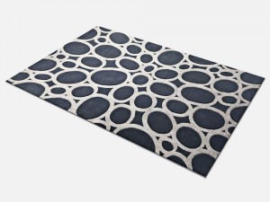 carpetdavid-rockwell-silverrings-rug Model 3D