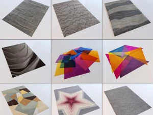 paquete de alfombras 2 Modelo 3D