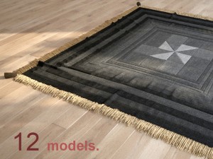carpets pack 3 3D Model