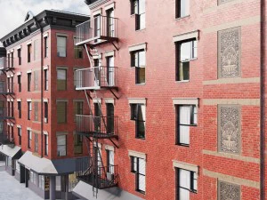 new york corner house 3D Model