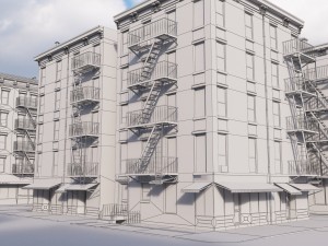 chicago house 3D 모델
