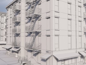 chicago house 3D 모델