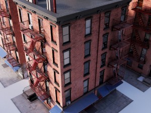 chicago house 3D 모델