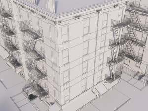 chicago house 3D 모델