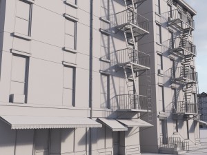 chicago house 3D 모델