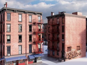chicago house 3D 모델
