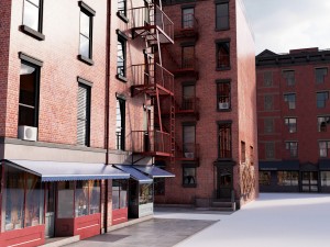 chicago house 3D 모델
