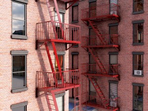 chicago house 3D 모델