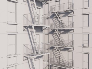 chicago house 3D 모델