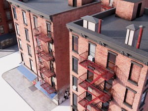 chicago house 3D 모델
