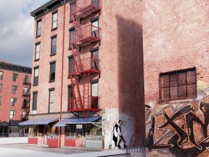 chicago house 3D 모델