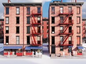 chicago house 3D 모델