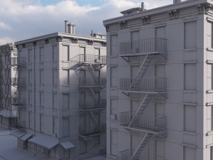 chicago house 3D 모델