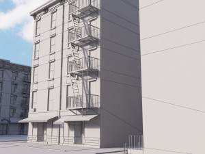 chicago house 3D 모델