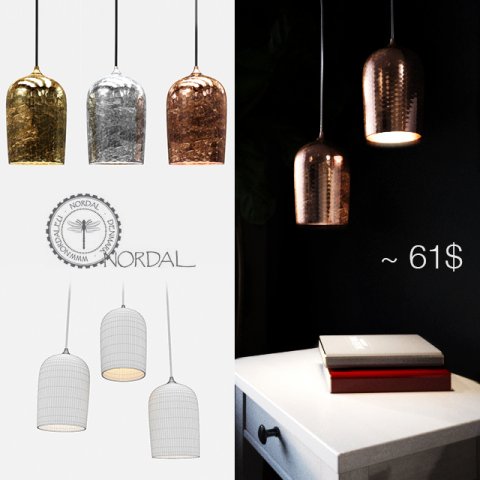 light nordal 3D Model .c4d .max .obj .3ds .fbx .stl .blend 