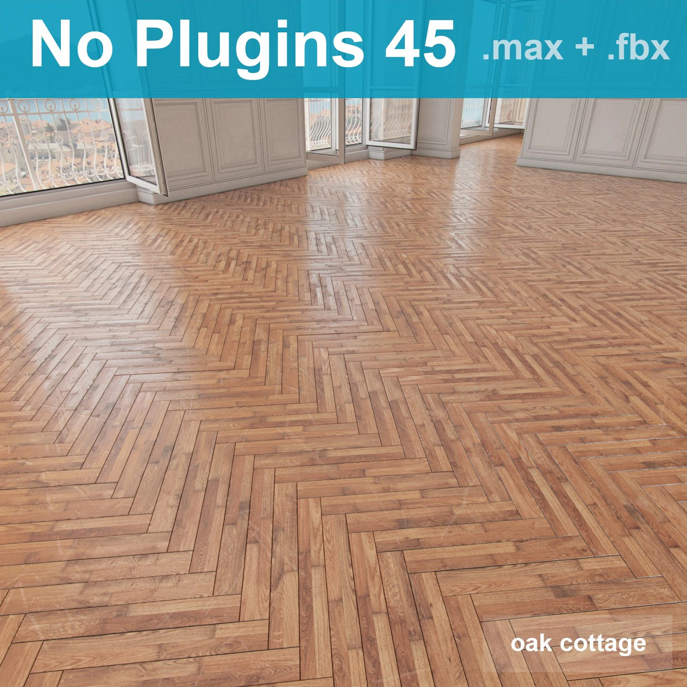 floor 45 without plugins 3D Model .c4d .max .obj .3ds .fbx .stl .blend 