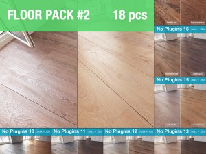 parquet floors 2 without plugins Modelo 3D