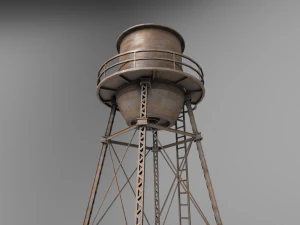 water tower 3D Model