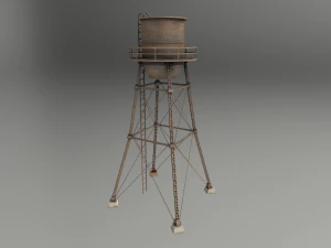 water tower 3D Model