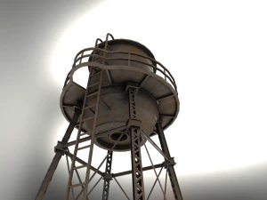 water tower 3D Model