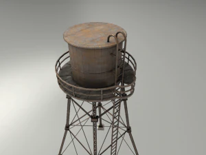 water tower 3D Model