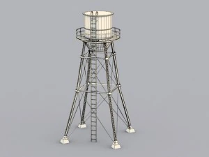 water tower 3D Model