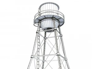 water tower 3D Model