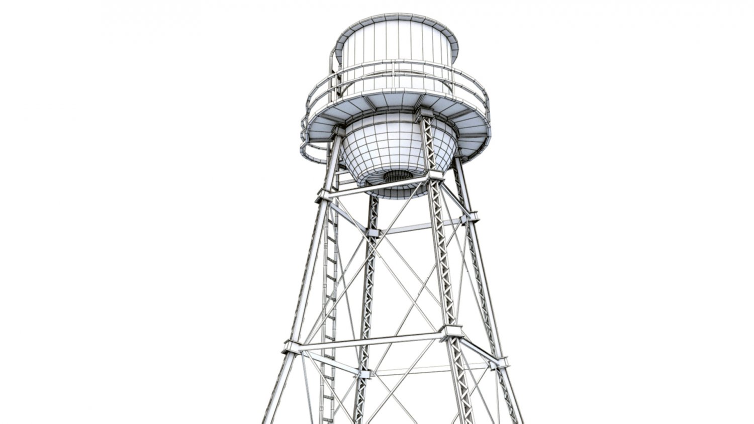 Tower 3. Вышка на белом фоне. Водонапорная башня на белом фоне. Вышка на прозрачном фоне. Раскраска вышка.