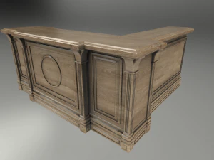 reception table 3D Model
