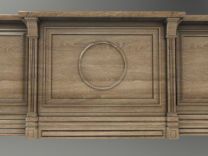 reception table 3D Model