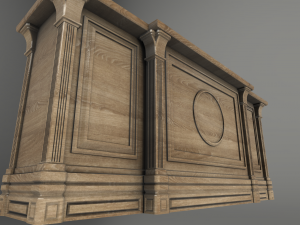 reception table 3D Model