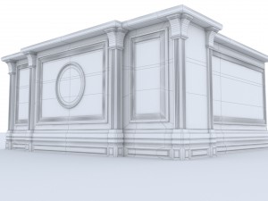reception table 3D Model