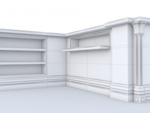 reception table 3D Model
