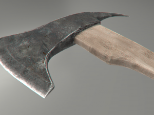 old axe Modèle 3D