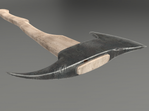 old axe Modèle 3D