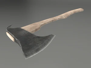old axe 3D Model