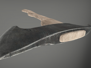 old axe Modèle 3D