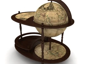 minibar globe 3D Model