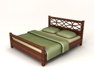 bed 3D Model