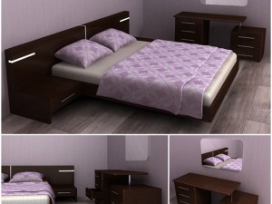 bedroom 3D 모델