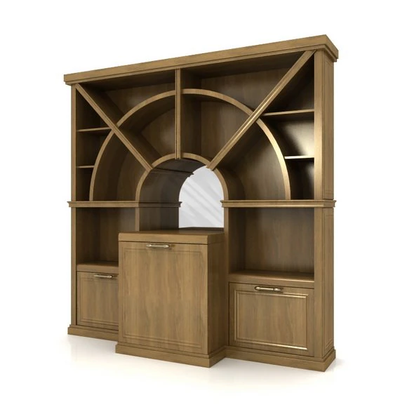 bar cabinet 3D Model .c4d .max .obj .3ds .fbx .stl .blend 