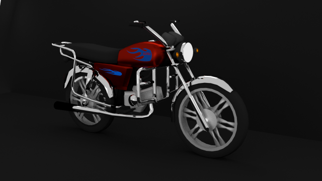 mopedalpha 3D मॉडल .c4d .max .obj .3ds .fbx .stl .blend 