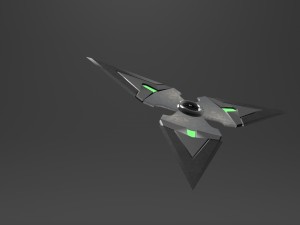 dark shuriken 3D 模型
