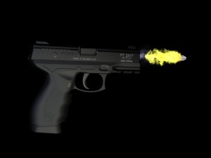 taurus pt 24-7pistol 3D-Modell